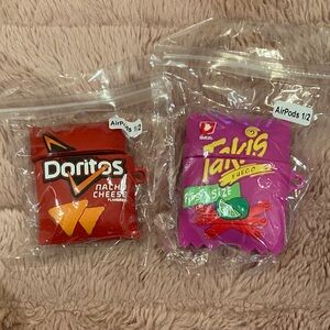 Apple AirPods Earbud Headphones in Fun Snack Packaging